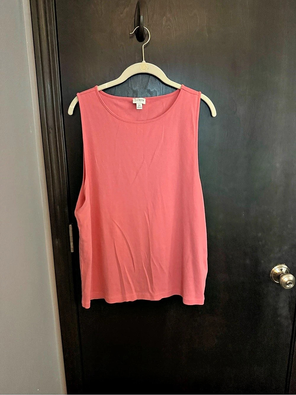 J.Crew Women's Tank Top in Pink Size 2X Like New